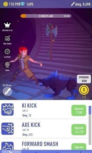 英雄空闲格斗截图3