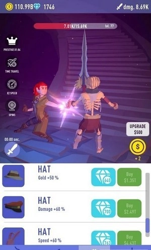 英雄空闲格斗截图2