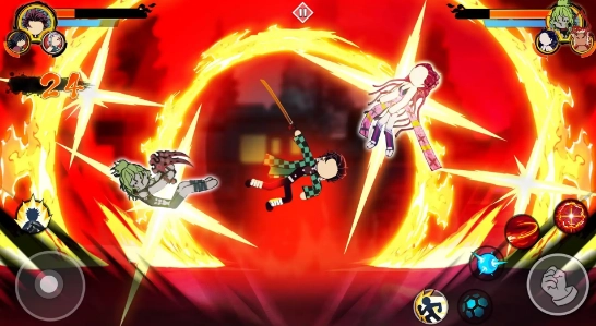 火柴同人格斗截图3