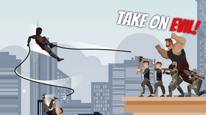 绳索忍者英雄截图1