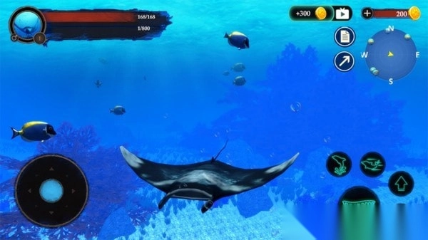 海底魔鬼鱼截图3