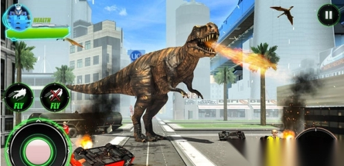 恐龙大战机器人截图1