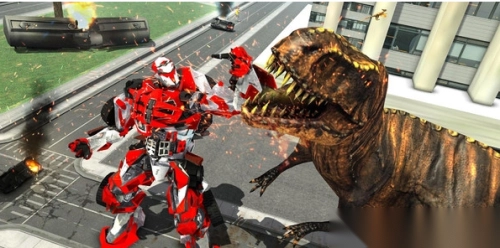 恐龙大战机器人截图3