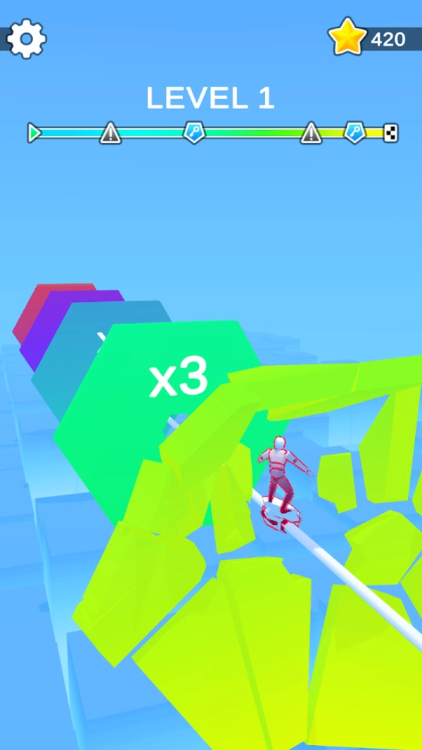 天空轨道障碍赛截图3