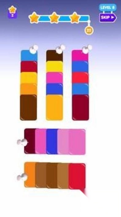 颜色排序堆栈截图3