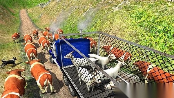 农场动物卡车驾驶截图1