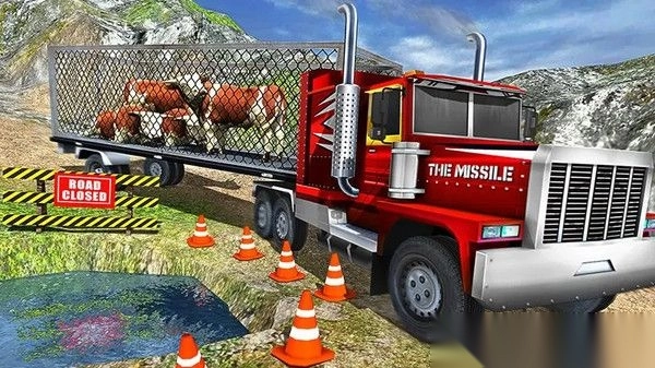 农场动物卡车驾驶截图2