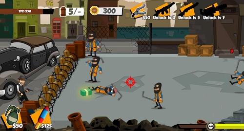 黑帮城市战争防御截图1