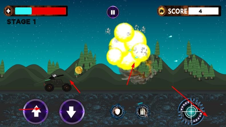 吉普车防御战截图3