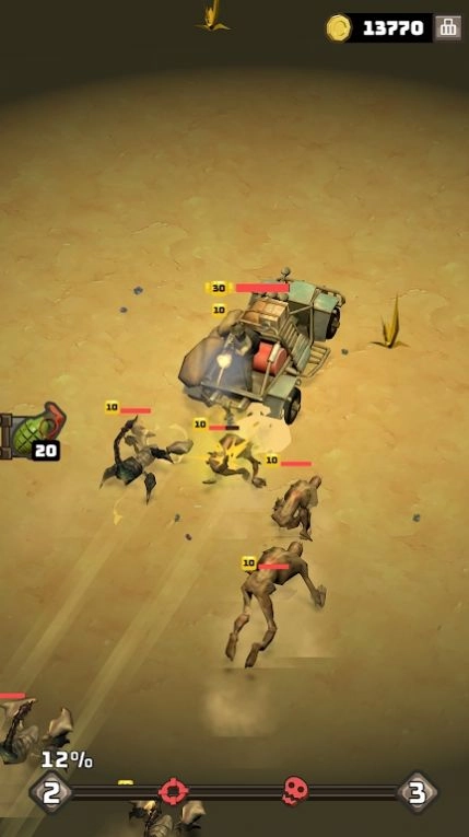 荒地战斗追逐安卓手机版截图1