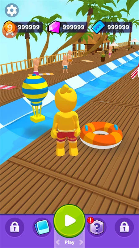 水上乐园滑行大作战截图1