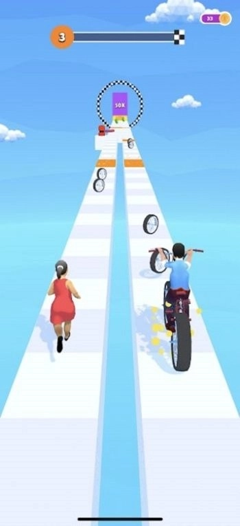 情侣自行车截图2