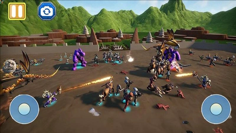 勇士全面战争截图1