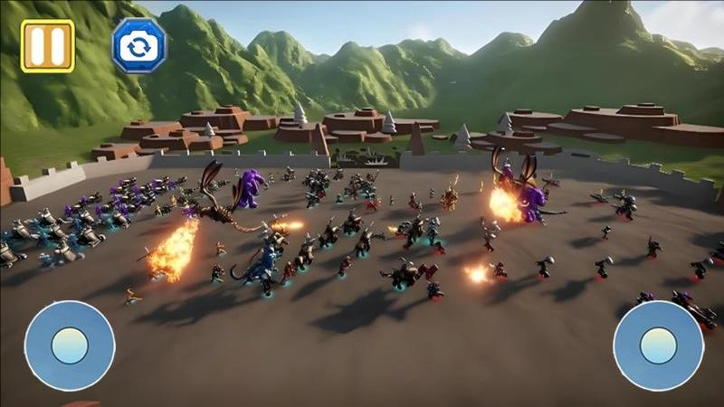 勇士全面战争截图2