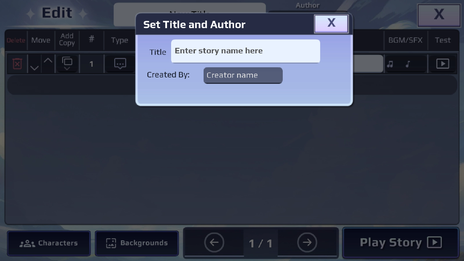 加查故事游戏截图1