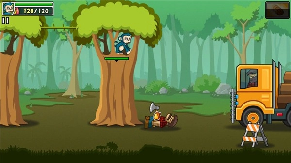 森林防御战猴子传奇截图1