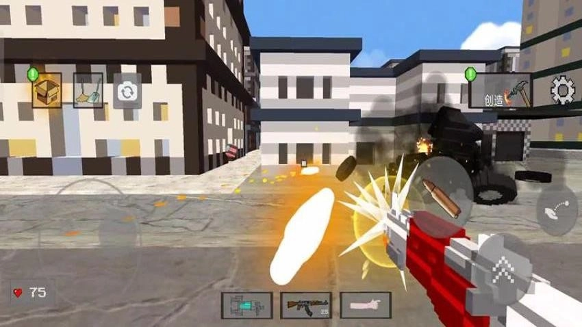 像素射击枪战游戏截图1