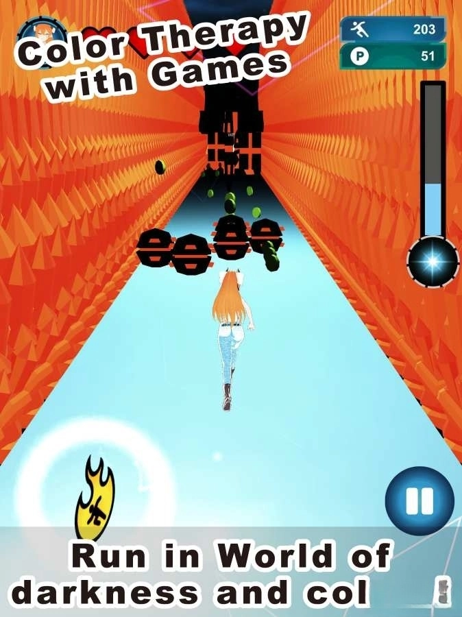 夜跑女孩冷狐版截图2