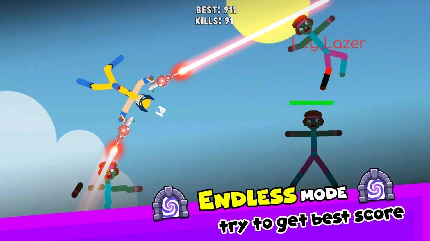 僵尸布偶物理格斗截图2