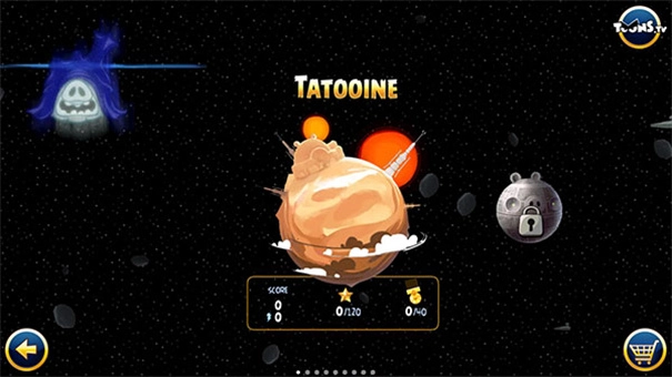 愤怒的小鸟星球大战(Angry Birds)截图1