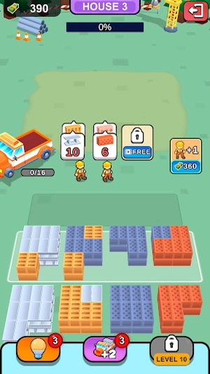 彩色积木建造者游戏(ColorfulBrickBuilder)截图1
