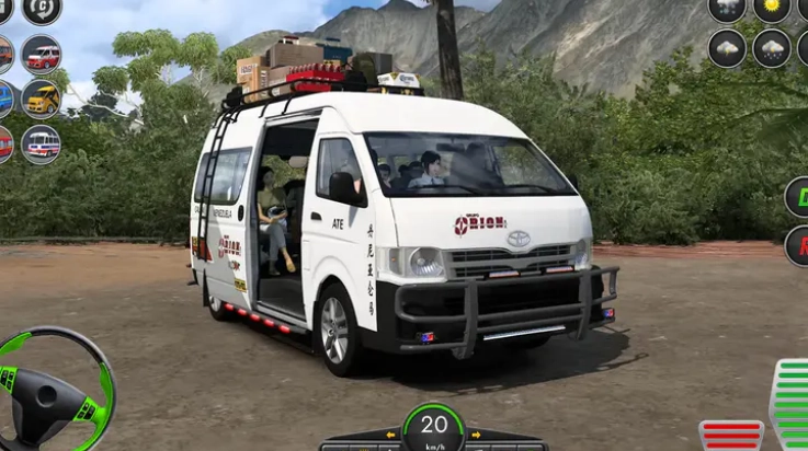 越野面包车游戏(越野面包车模拟器)截图1