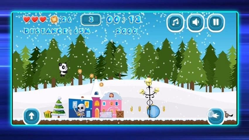 熊猫逃亡游戏截图2