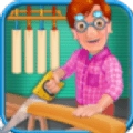 木匠工艺品制作(Cricket bat Carpenter Shop- wood)