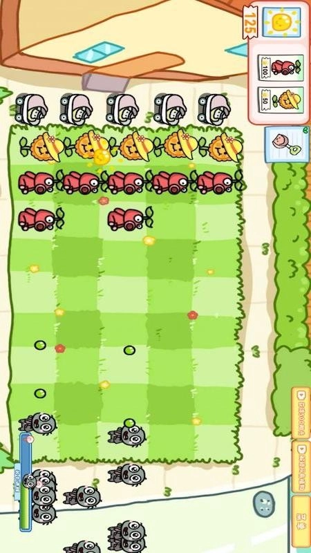 萌植物僵尸大战游戏截图3