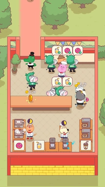 沃福的快餐店截图1