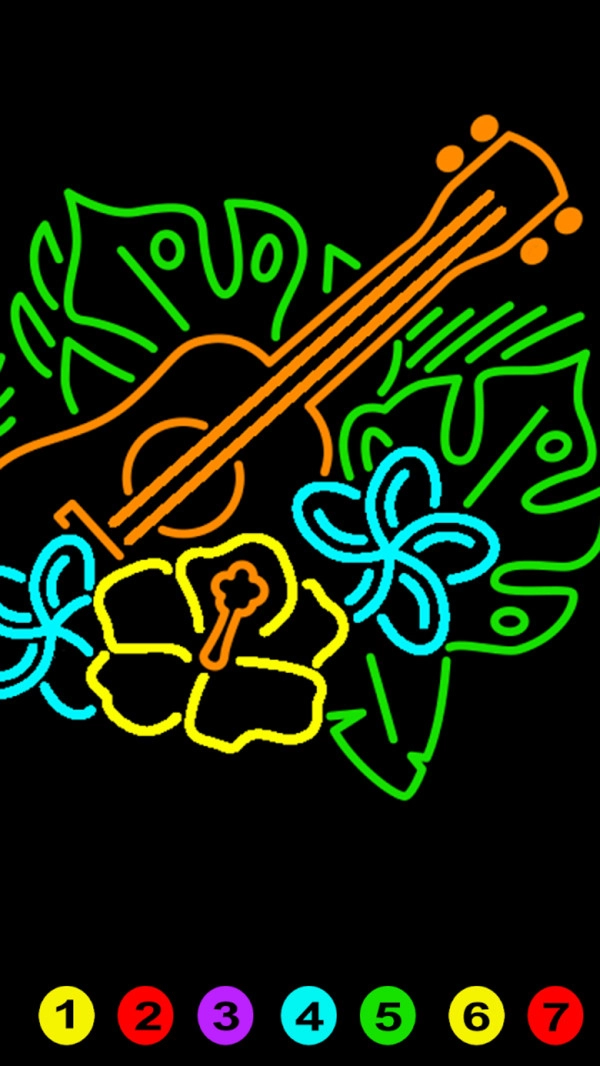 霓虹涂鸦艺术截图1