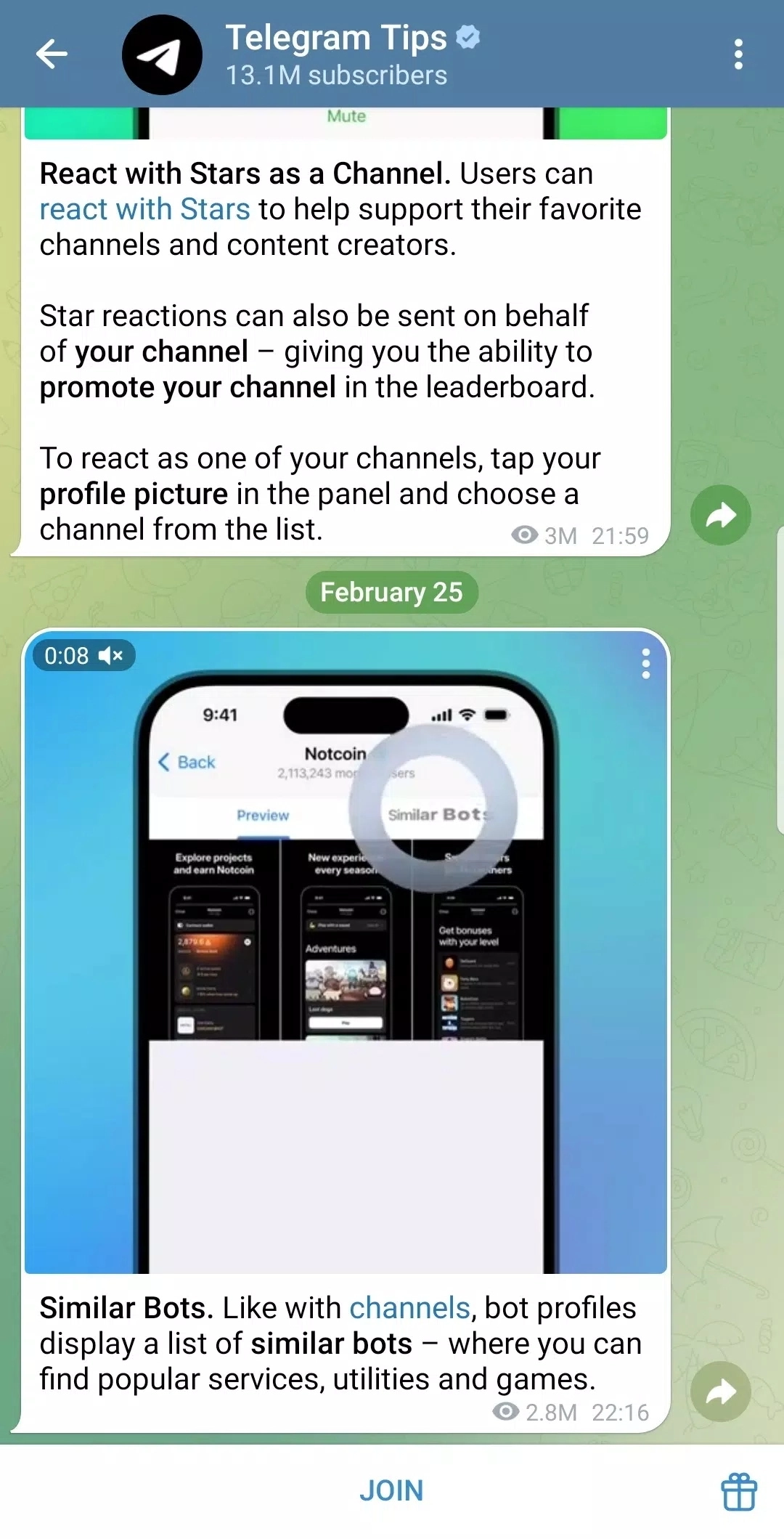 纸飞机Telegram正式版截图1