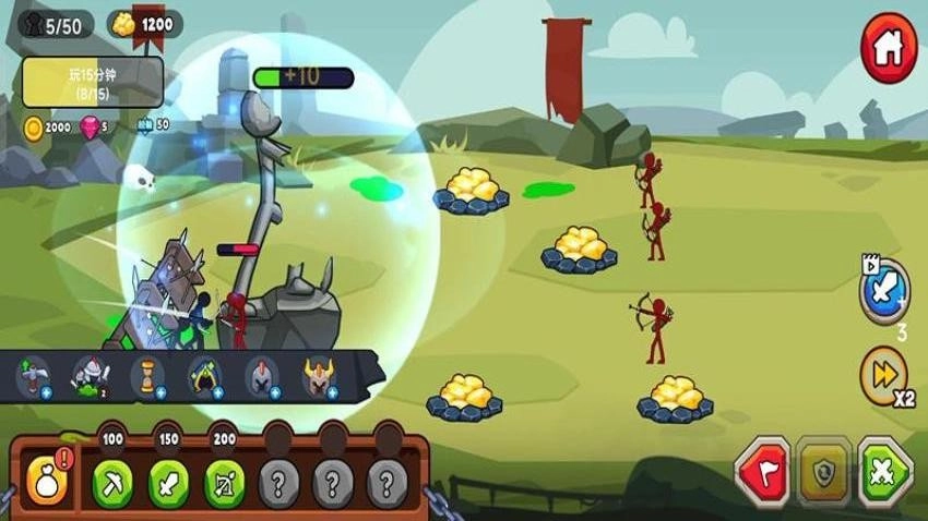 火柴人大养殖游戏截图1