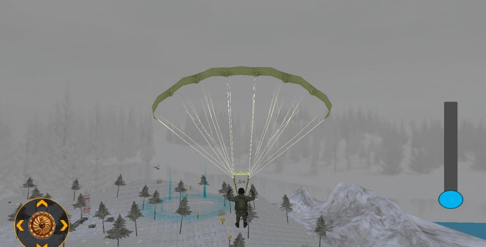 狙击手冬日吃鸡枪战截图2