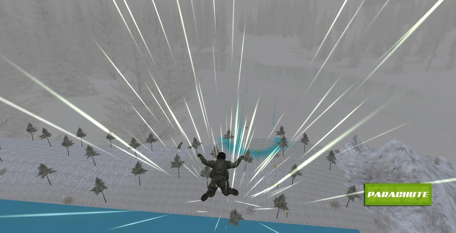 狙击手冬日吃鸡枪战截图1