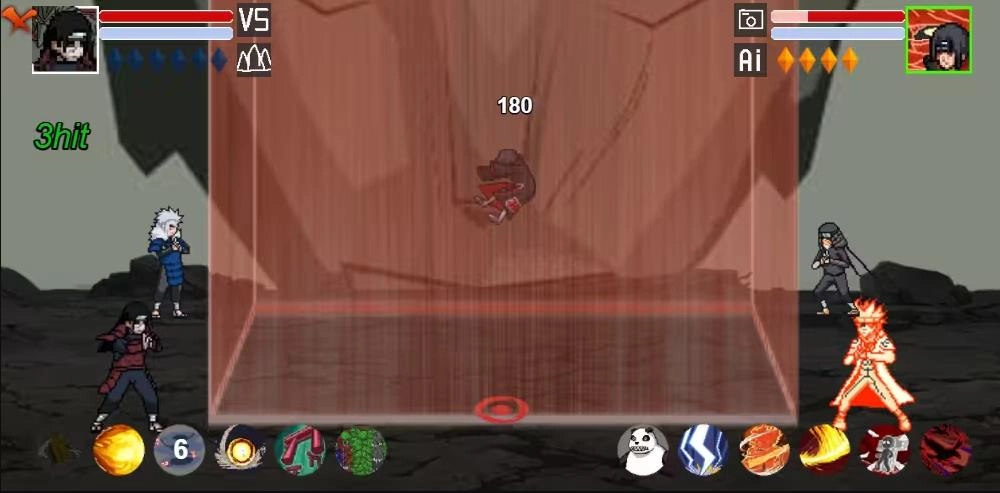 像素火影九尾鸣人版截图2