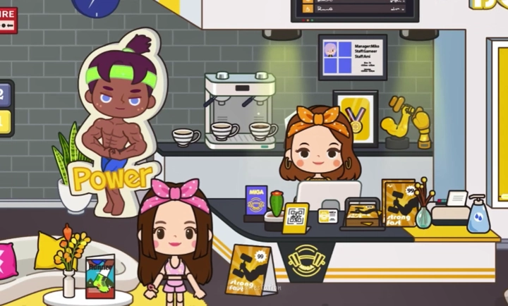 米加小镇：世界面包店版截图2