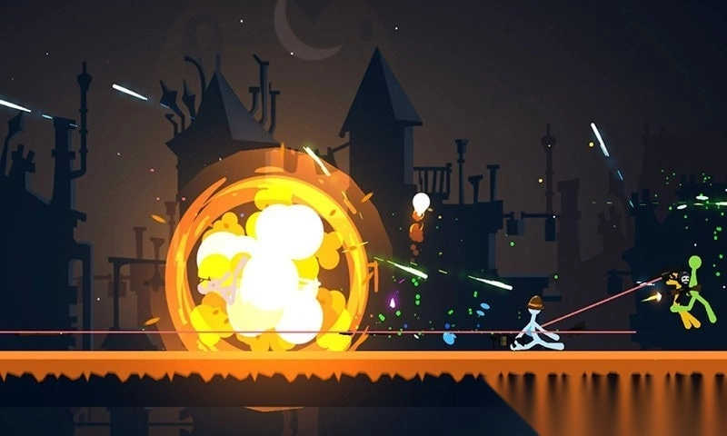 火柴人凌空对战截图2