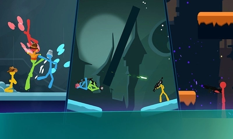 火柴人凌空对战截图1