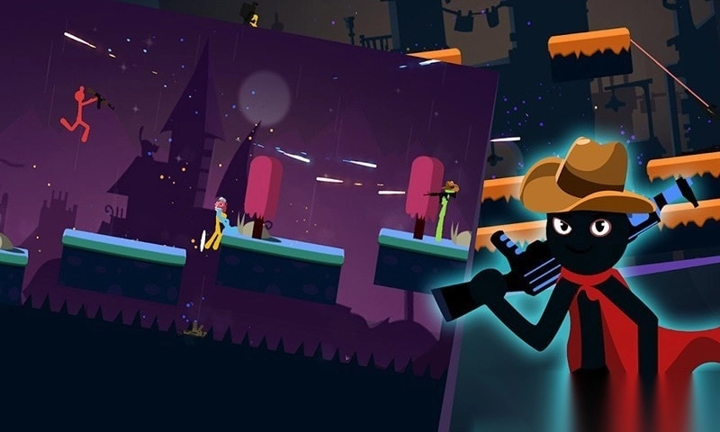 火柴人凌空对战截图3