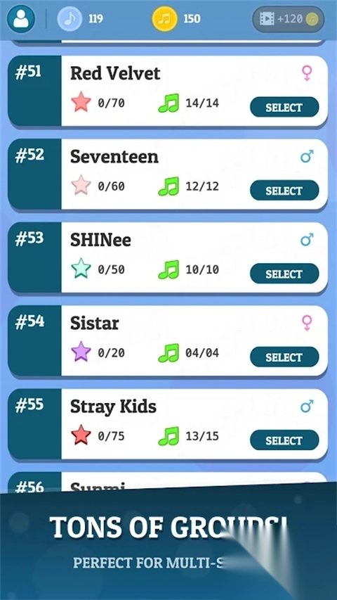 kpop钢琴块截图1