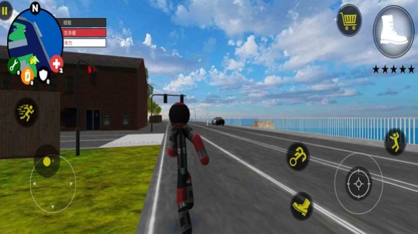 超级火柴人绳索英雄截图2