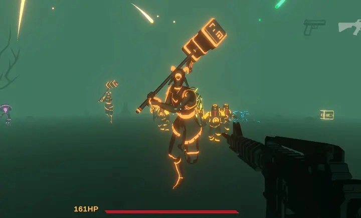 霓虹浪潮恐惧森林截图1