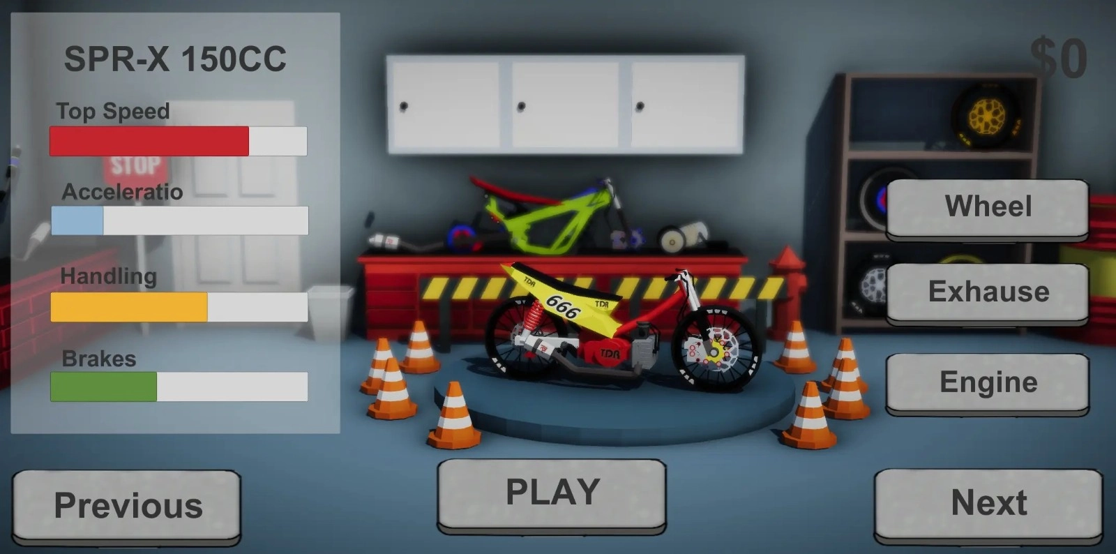 改装摩托车极速赛截图1