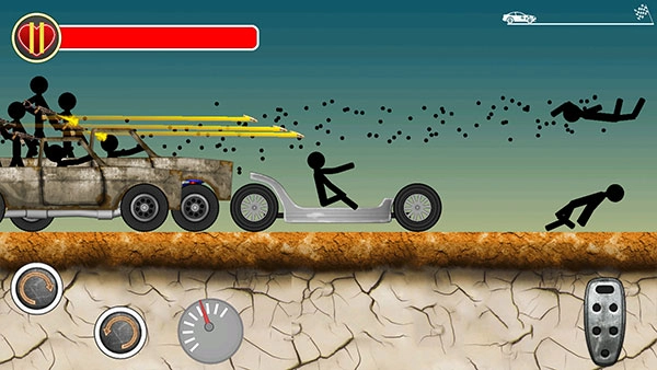 火柴人飙车截图2