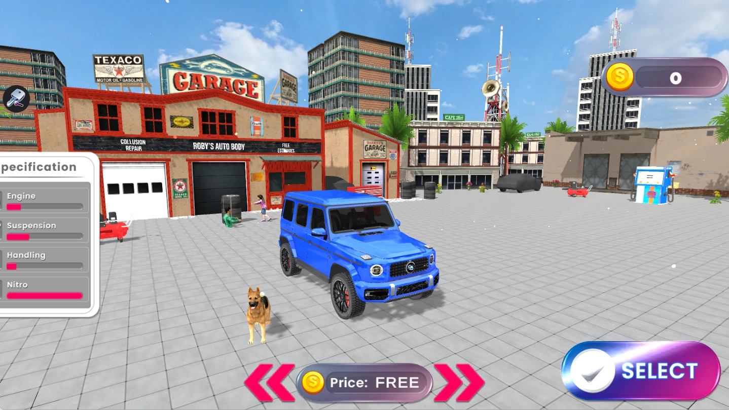 美国车道停车截图1