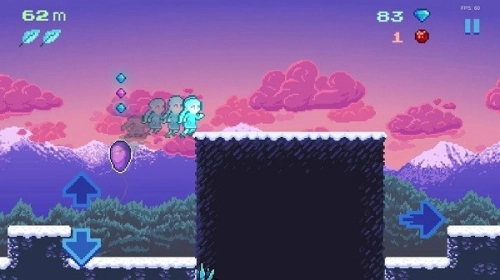 无尽的像素跑酷截图1