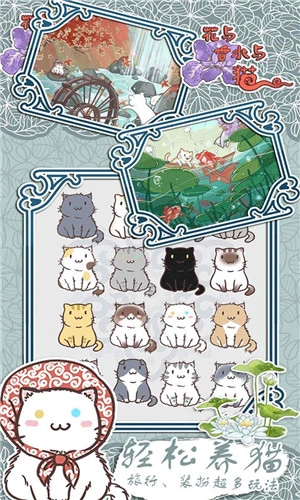 花与香水与猫截图1