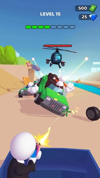 街口枪战游戏(RageRoad)截图3