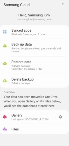 三星云服务客户端截图1